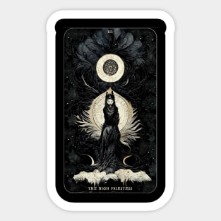 Tarot Wolves: The High Priestess Sticker